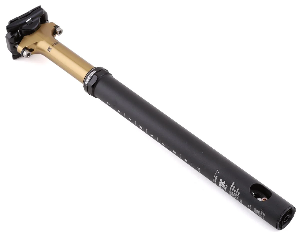 Fox Suspension Transfer SL Factory Dropper Seat Post (Kashima Coating) (27.2mm) (370mm) (70mm) (Internal Routing) (Re...
